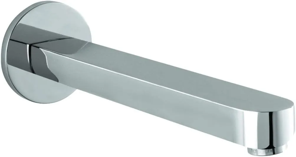hansgrohe Tub Spout 9" Premium 3-inch Modern Tub Spout in chrome, 14421001