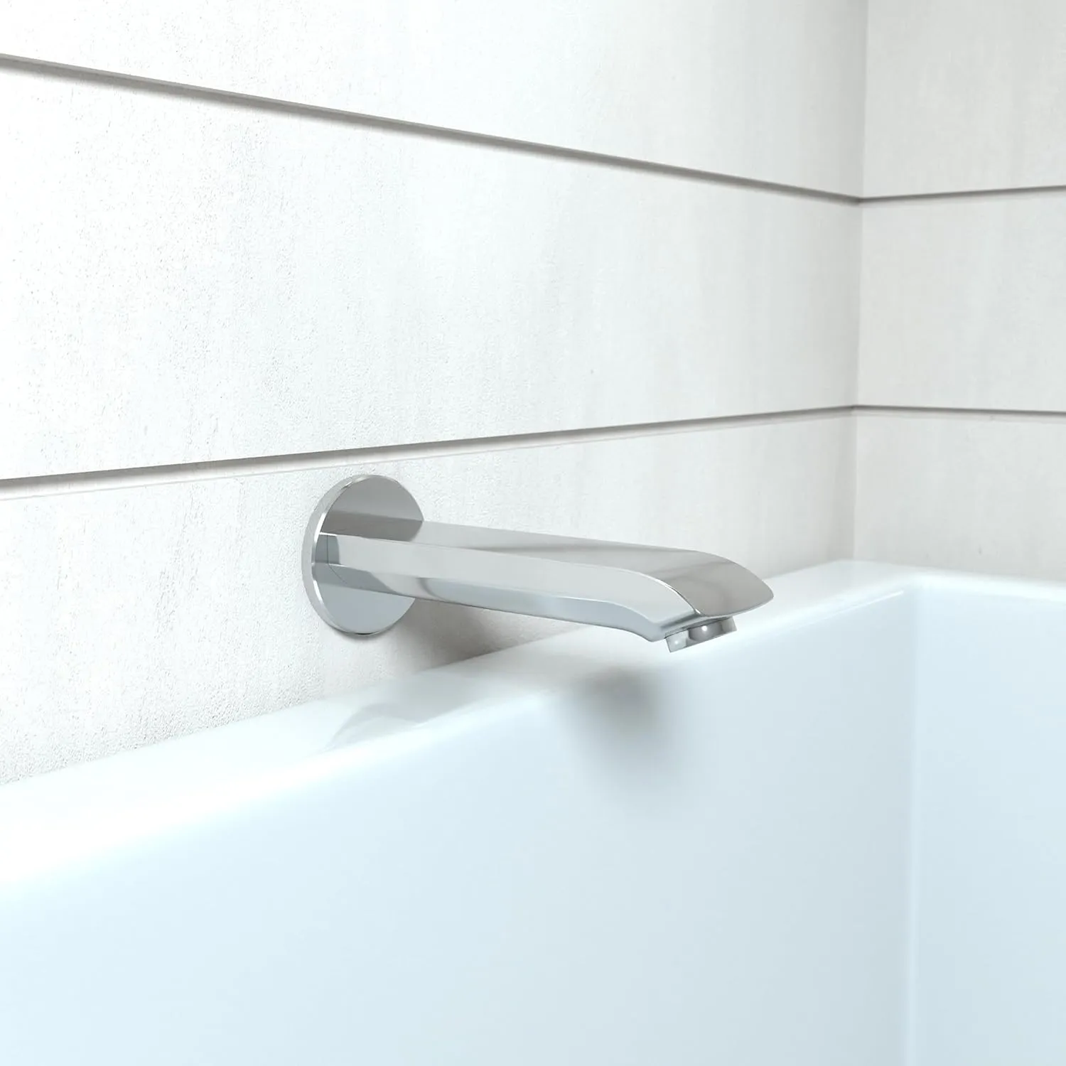 hansgrohe Tub Spout Premium 3-inch Modern Tub Spout in chrome, 31494001,Small