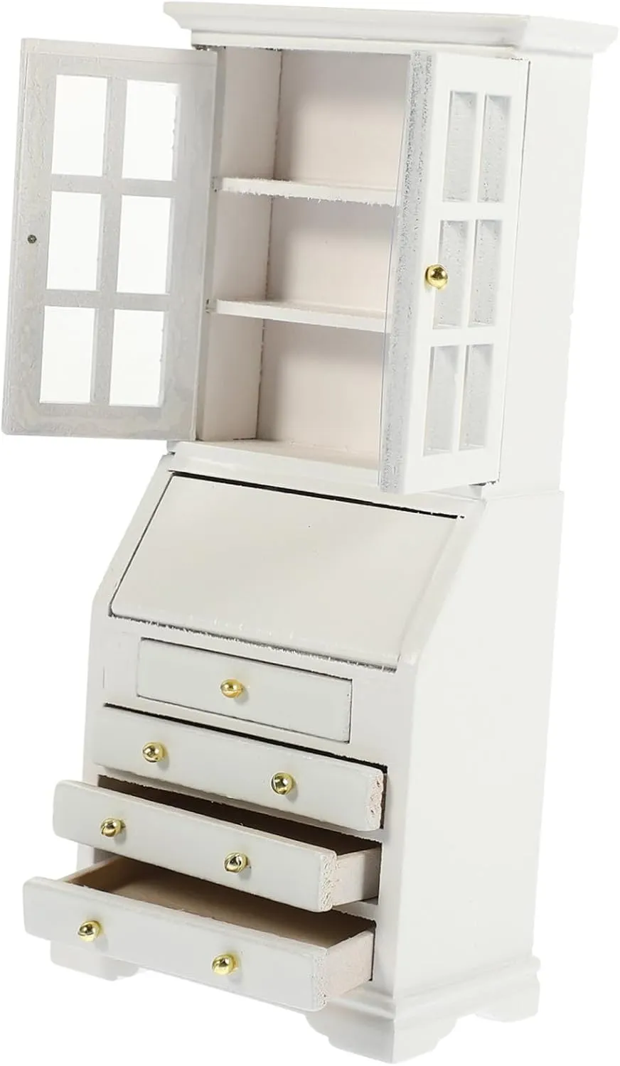 HEMOTON Scale Tiny House Decor Compact Storage Unit for Craft Projects and Display Present for Collectors and Enthusiasts