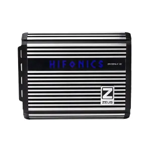 Hifonics ZRX1016.4V2 Zeus ZRX V2 Compact 1000 Watt Super D-Class Full Range Four Channel Amplifier