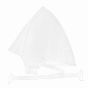 Highlighter Hat Hair Coloring Cap Highlight Cap Wow Cap Highlights Hair Highlighting Cap with Hook Shape Cap Professional Highlighting Tools Soft Highlighting Hair Cap White