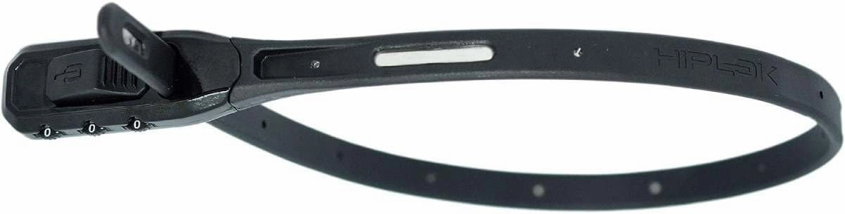 HIPLOK Z Lok Single Zip Combo Lock, Black (ZCOM1AB)