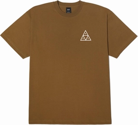 HUF Set Triple Triangle Short Sleeve T-Shirt - 100% Pre-Shrunk Cotton T-Shirt