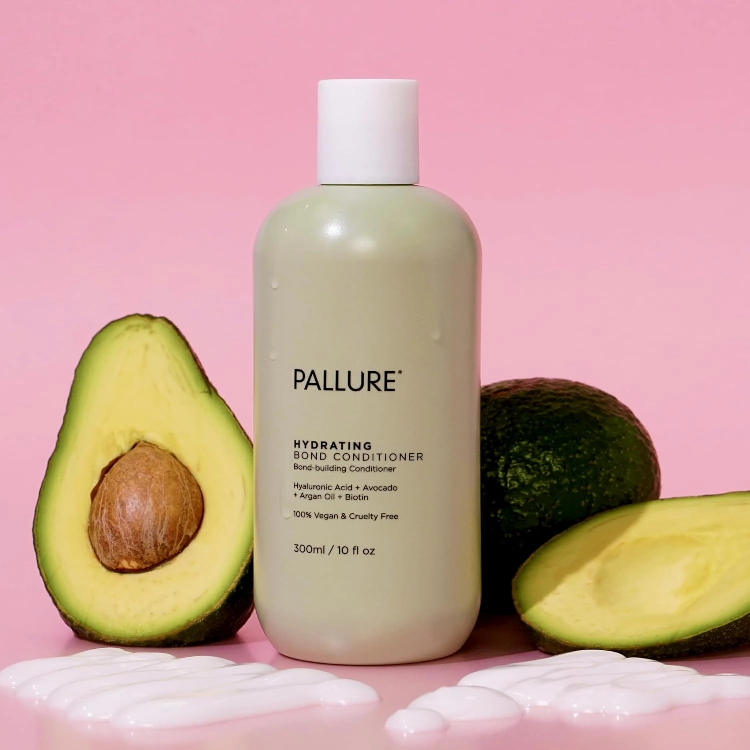 Hydrating Bond Conditioner To Support Thicker, Voluminous, Fuller Looking Hair, Infused with Hyaluronic Acid, Biotin, Avocado and Rosemary Oil (10.14 Fl Oz)