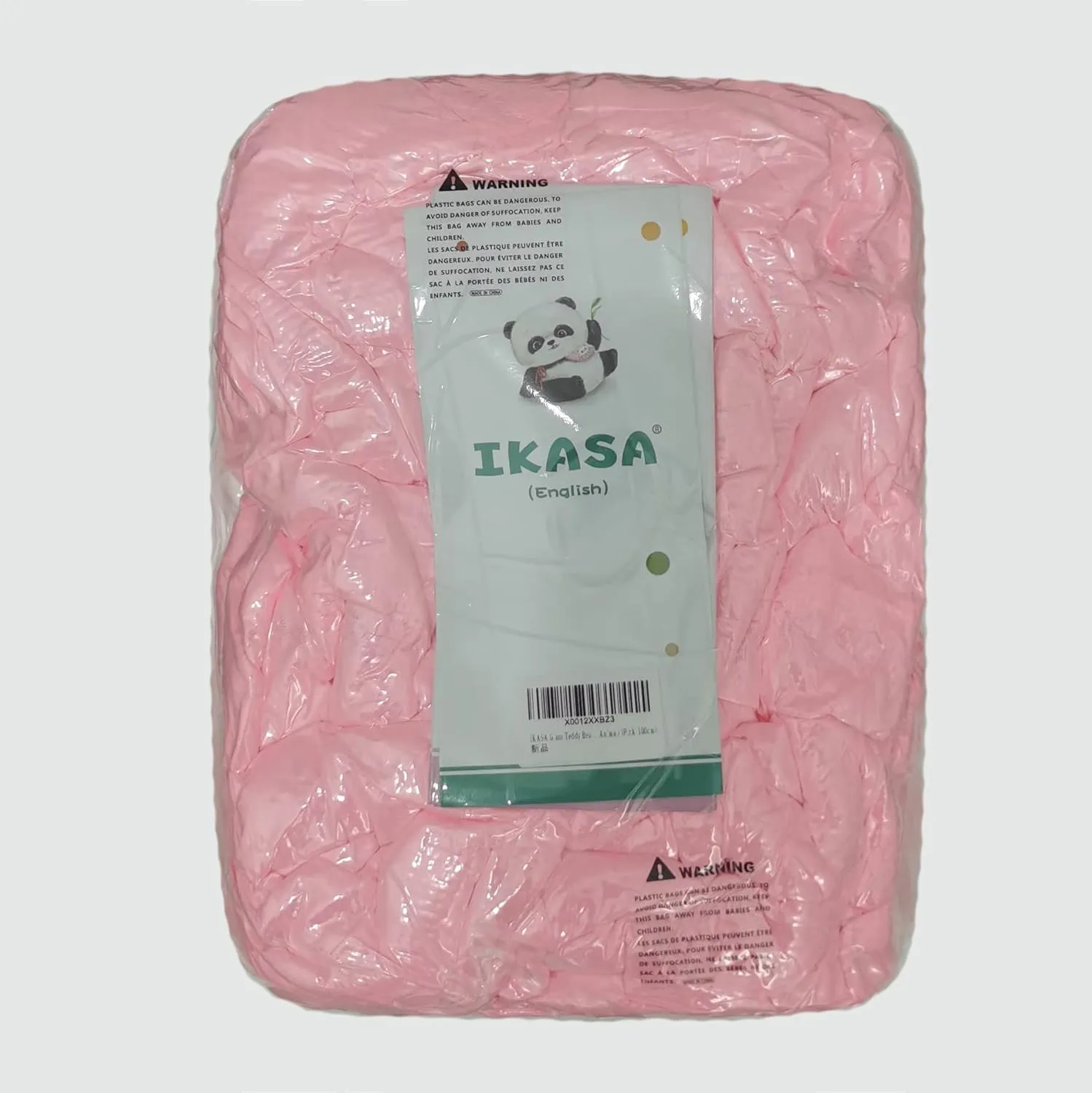 IKASA Giant Teddy Bear Plush Toy Stuffed Animals (Pink, 39 inches)