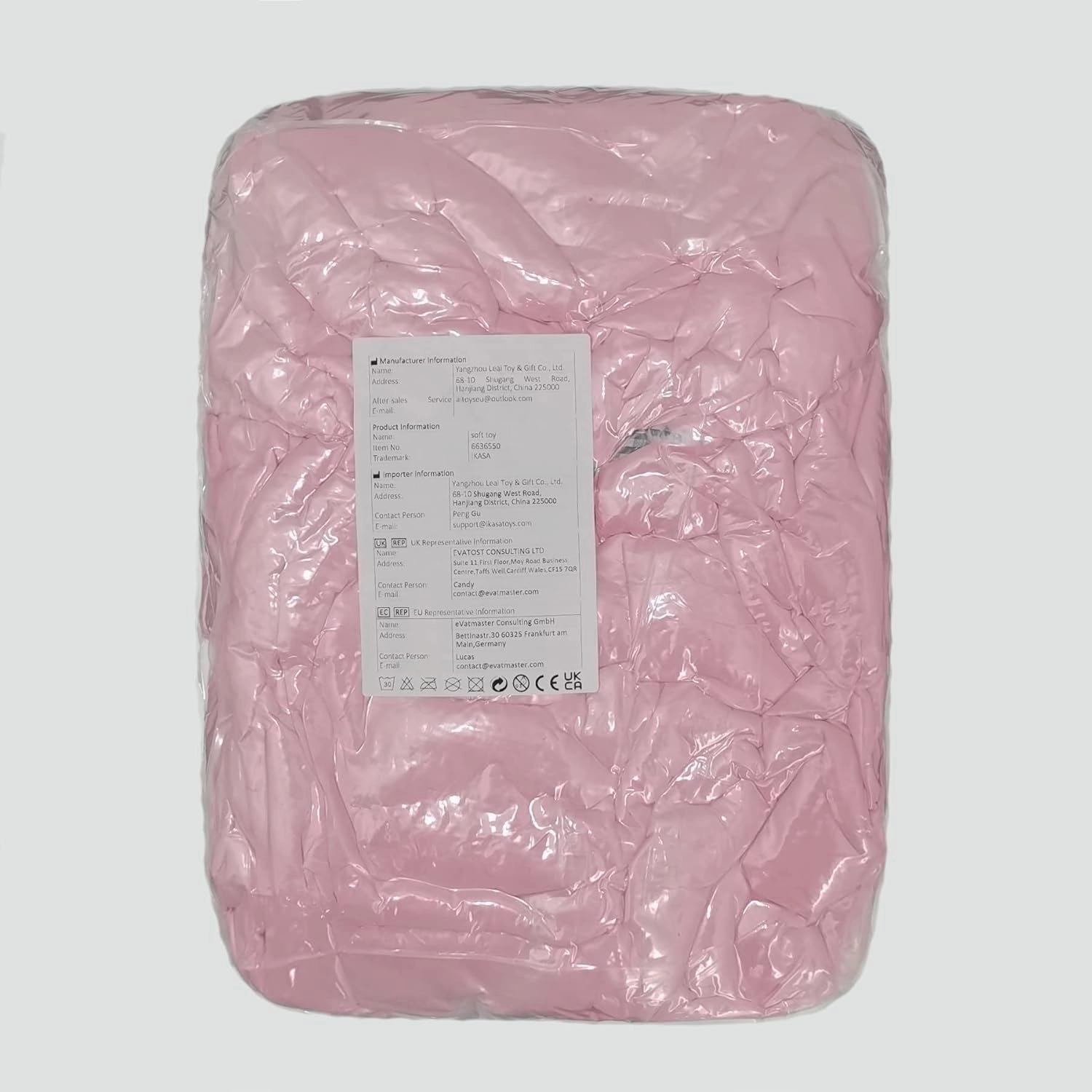 IKASA Giant Teddy Bear Plush Toy Stuffed Animals (Pink, 47 inches)