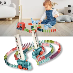 Interactive Automatic Domino Train