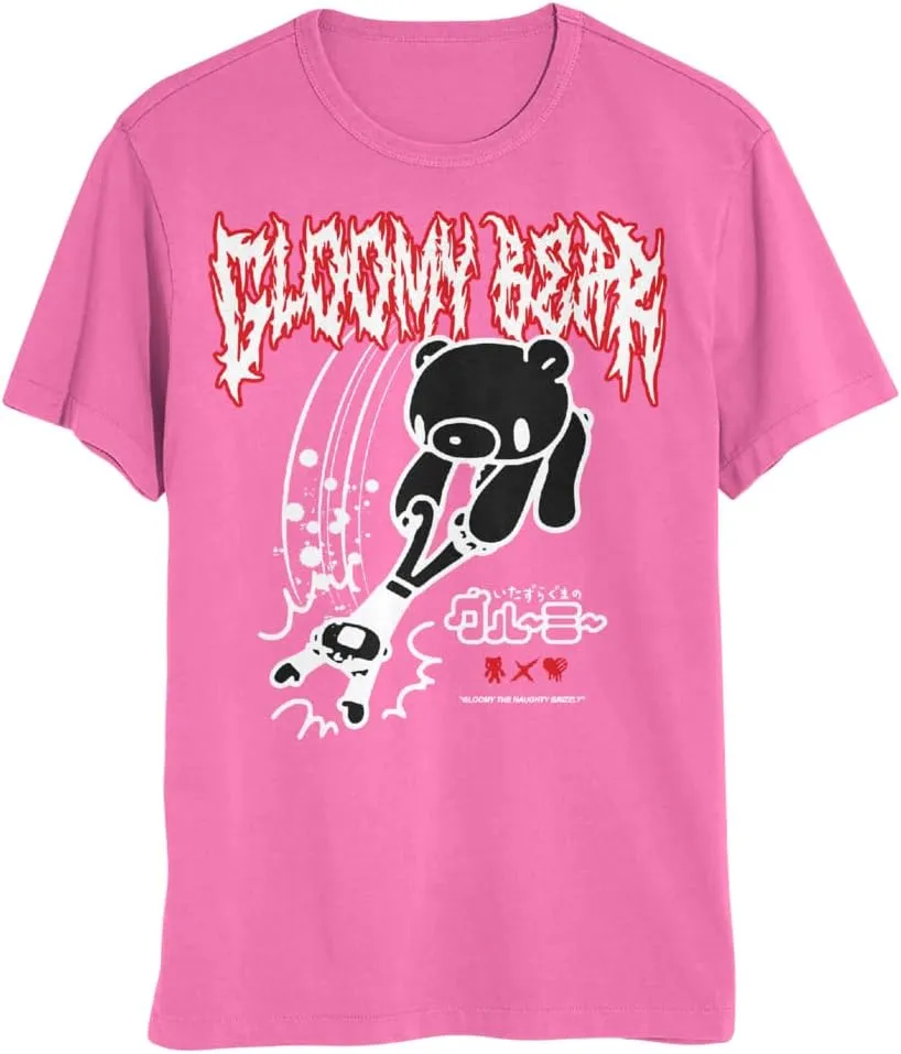 Isaac Morris Limited Gloomy Bear Slam Mens and Womens Short Sleeve T-Shirt