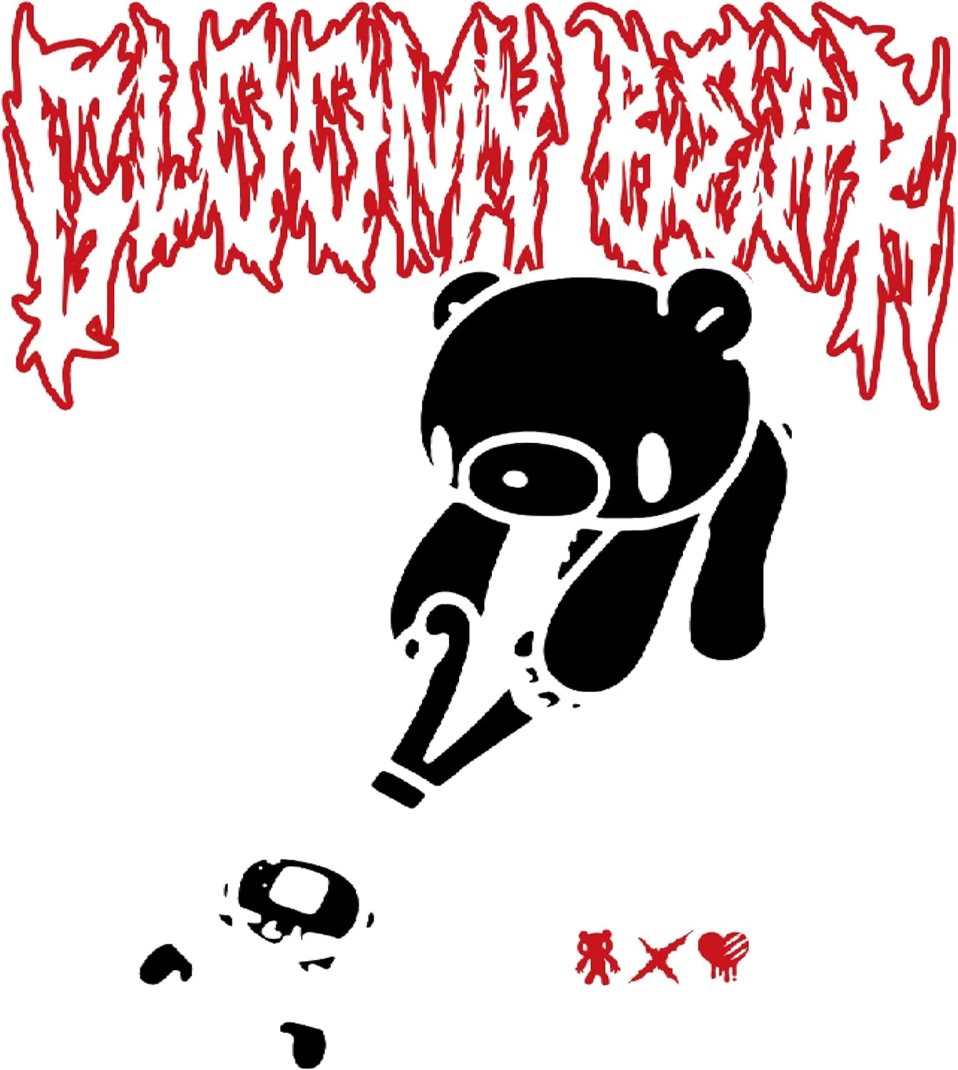 Isaac Morris Limited Gloomy Bear Slam Mens and Womens Short Sleeve T-Shirt
