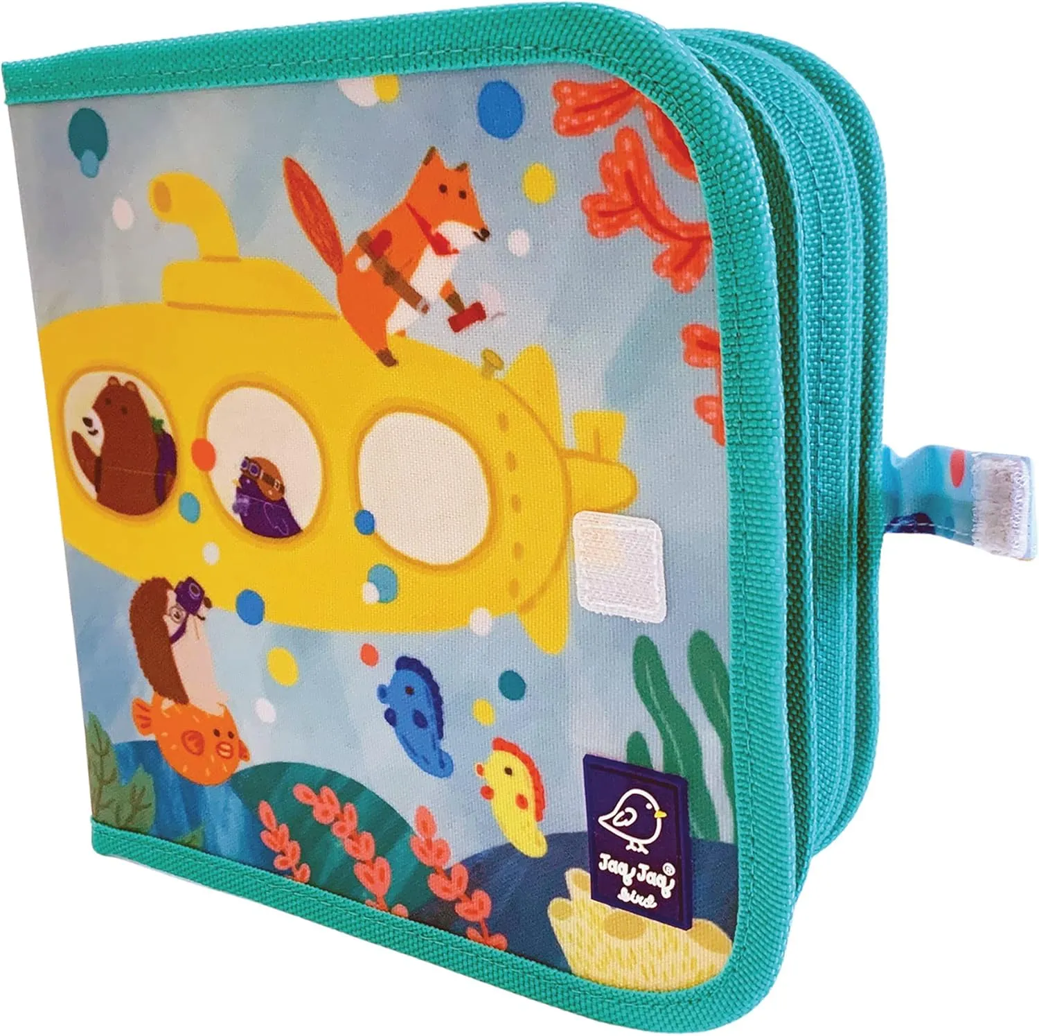 Jaq Jaq Bird Erasable Doodle Pad for Kids,Reusable Mess-Free Coloring and Toddlers Learning Toys-Chalkboard and Drawing Books-Includes 4 ButterSitx Chalks-SUB