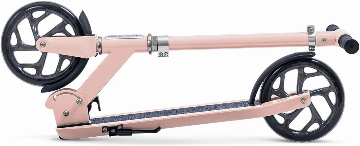 Jetson 2-Wheel Kick Scooter, Sturdy Wide Deck, Height Adjustable Handlebar, Rear Brake, Easy-Folding Mechanism, 8 inch wheels