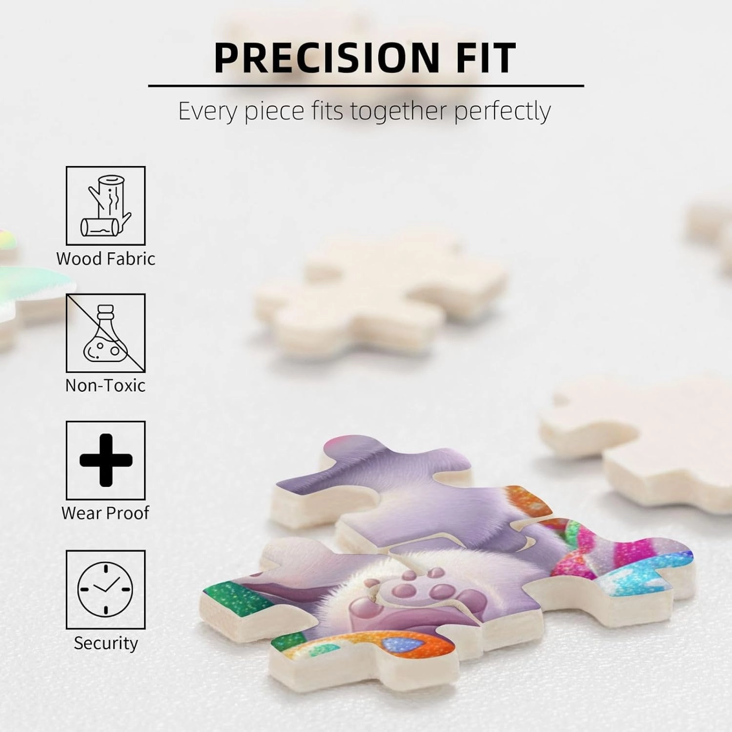 Jigsaw Puzzle 1000 Pcs - Easter Egg Animal - Humorous Home Ideas Decor Art - Funny Birthday Gift for Adults and Kids (Polar Bear)