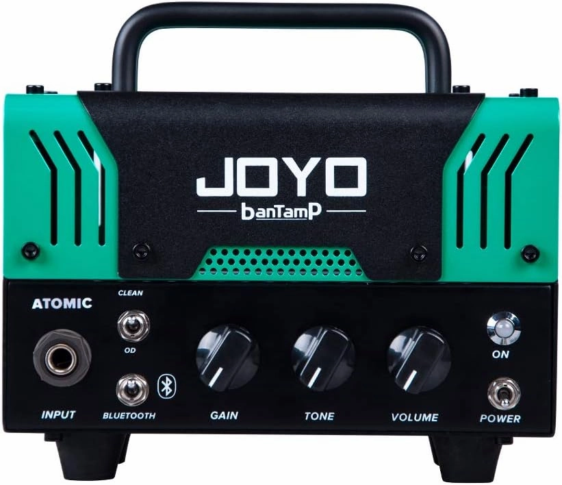 JOYO Atomic BanTamp Series Mini Amp Head 20 Watt Preamp 2 Channel Hybrid Tube Guitar Amplifier with Bluetooth