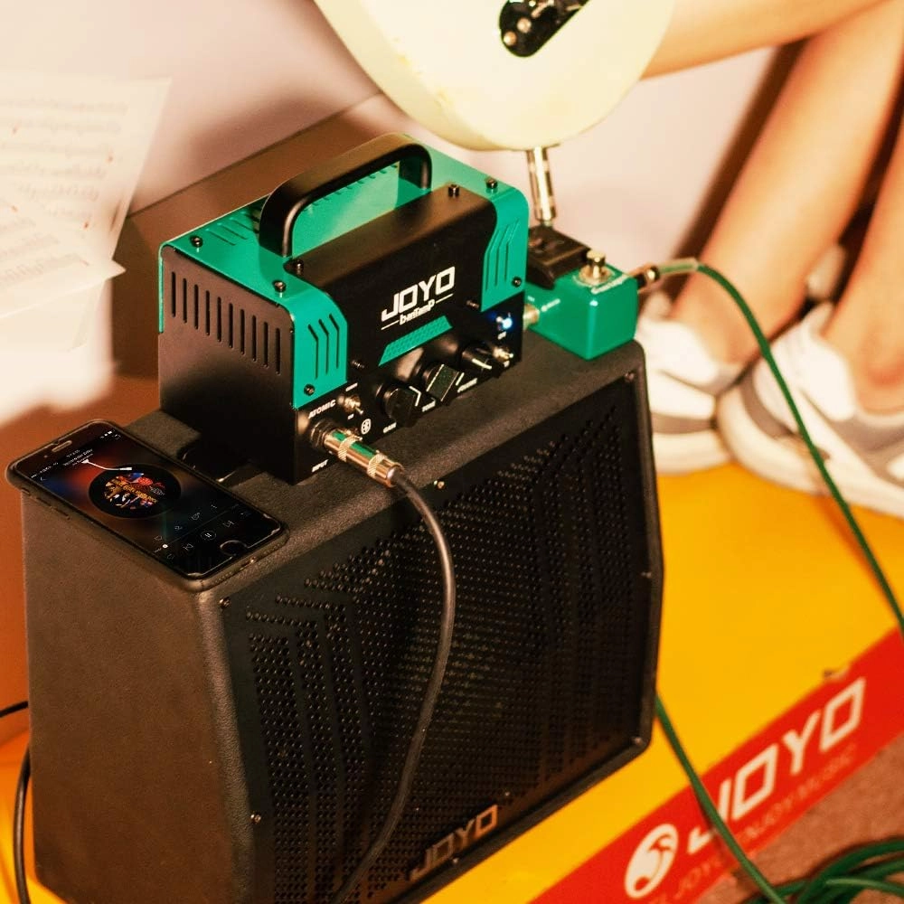 JOYO Atomic BanTamp Series Mini Amp Head 20 Watt Preamp 2 Channel Hybrid Tube Guitar Amplifier with Bluetooth