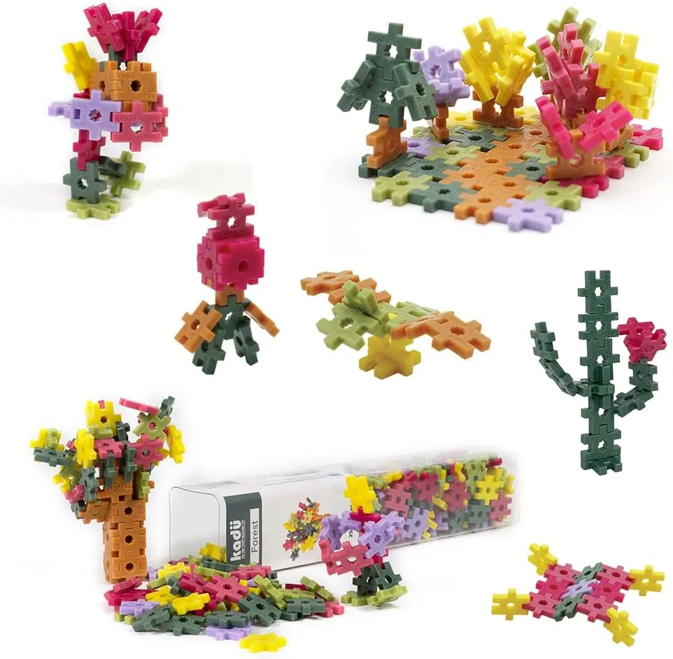 KADU Forest 250 Piece Set - STEM/STEAM Building   Construction Toy, for Open   Imaginative Play Ages 5 