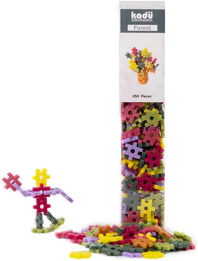 KADU Forest 250 Piece Set - STEM/STEAM Building   Construction Toy, for Open   Imaginative Play Ages 5 