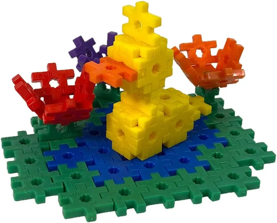 KADU Rainbow 250 Piece Set - STEM/STEAM Building   Construction Toy, for Open   Imaginative Play Ages 5 