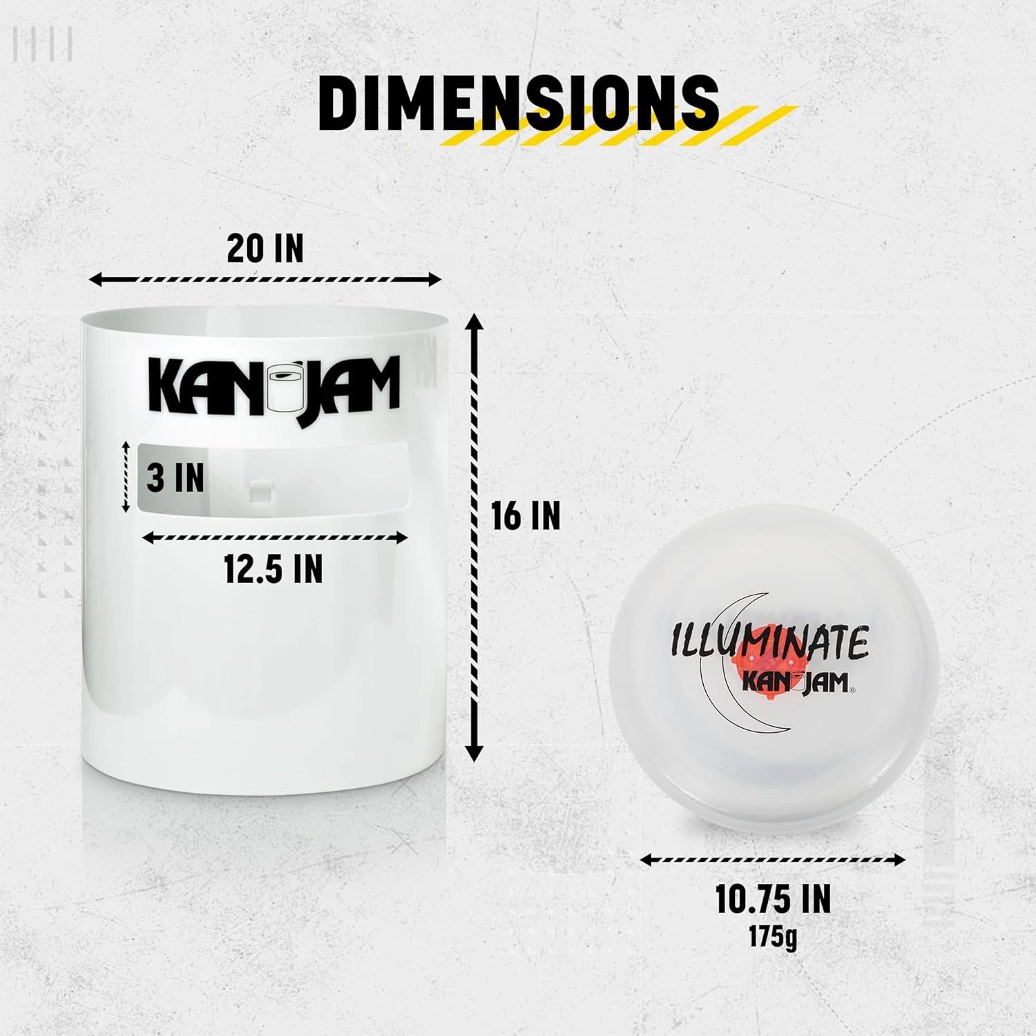 Kan Jam Disc Toss Game - American Made Outdoor Game for The Backyard, Beach, Park, Tailgates - Original, Illuminate, Pro, Travel Edition, and Carry Bag Only