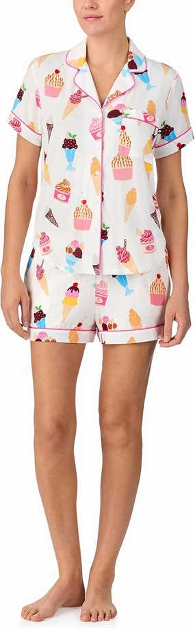 kate spade new york Women's Short Bottoms Pj Set