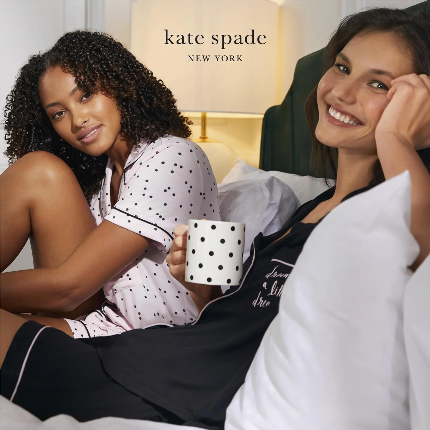 kate spade new york Women's Short Bottoms Pj Set