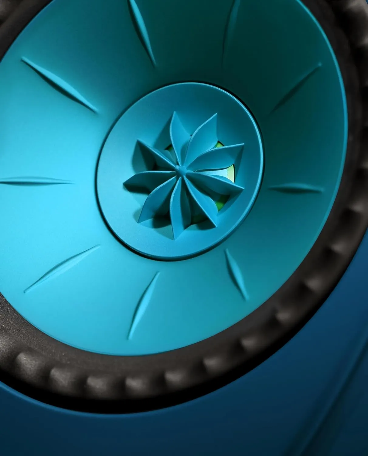 KEF Egg Duo Wireless HiFi Desktop Speakers (Pair, Teal)