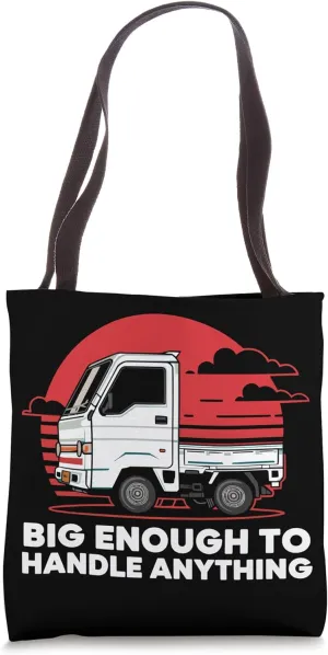 Kei Truck Automobile Car Vehicle Japanese Light Truck Tote Bag