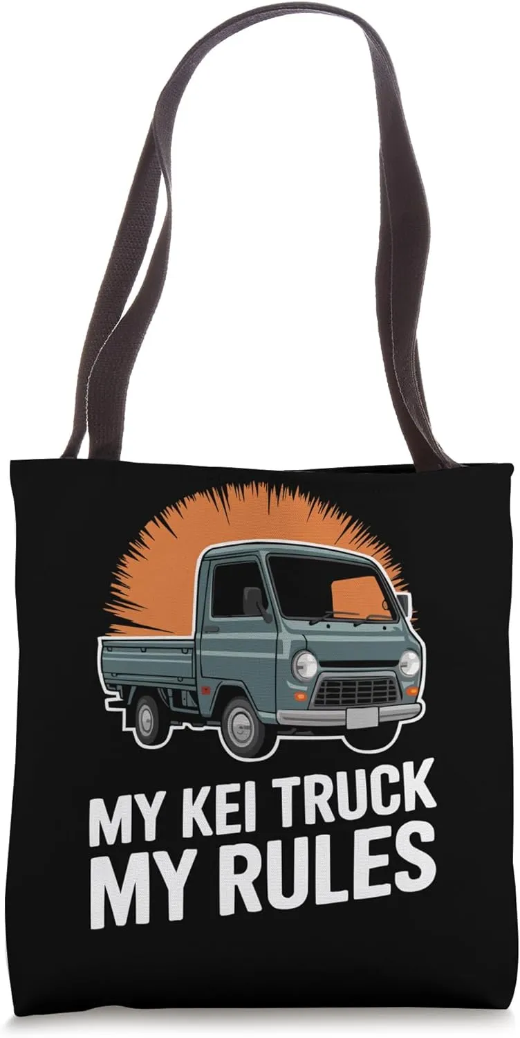 Kei Truck Automobile Car Vehicle Japanese Light Truck Tote Bag