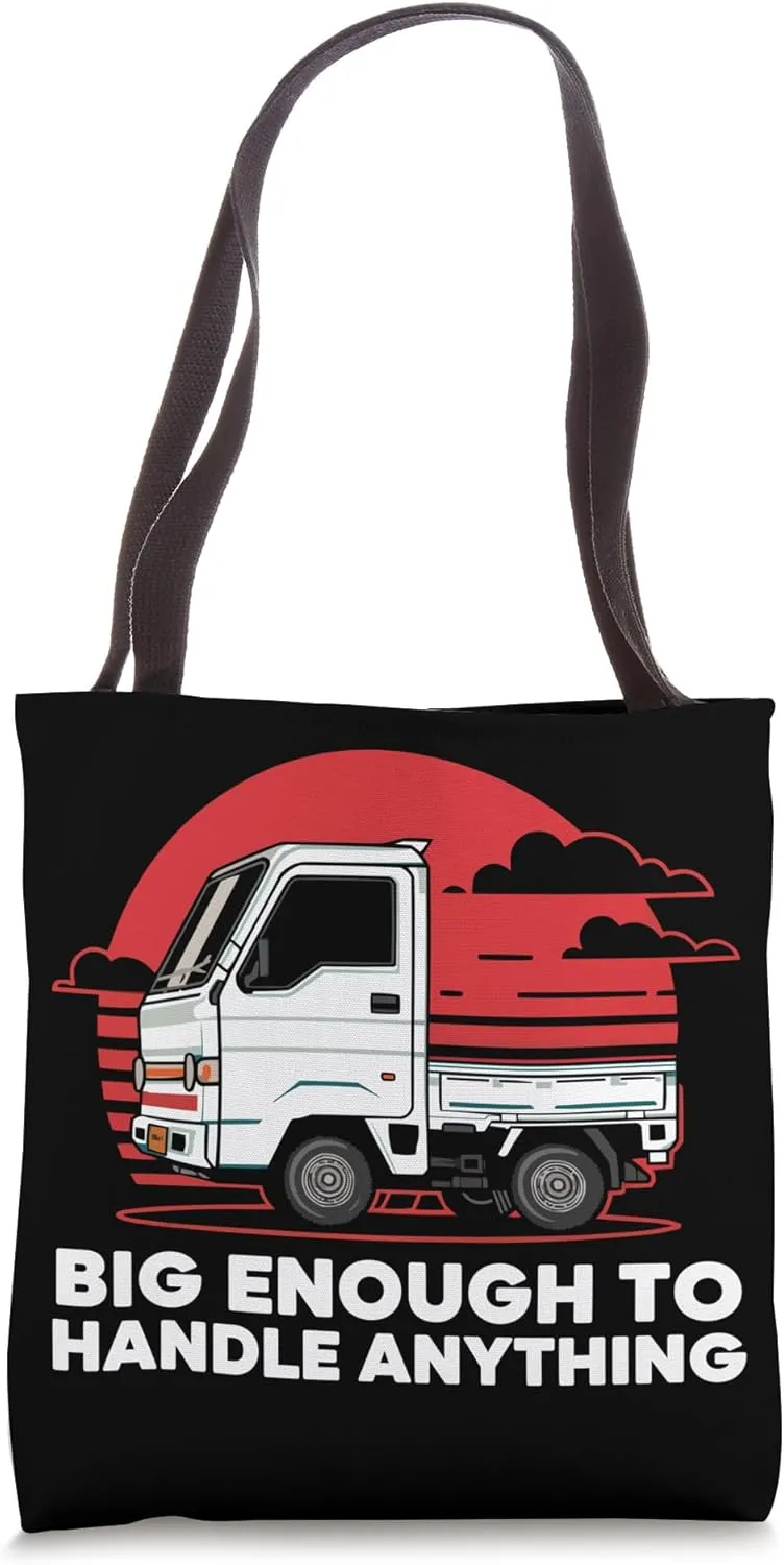 Kei Truck Automobile Car Vehicle Japanese Light Truck Tote Bag