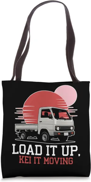 Kei Truck Automobile Car Vehicle Japanese Light Truck Tote Bag