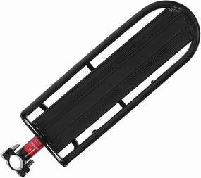 KICHOUSE 1pc Bike Luggage Rack Cargo Rack for Mountain Road Bikes Load Capacity Quick Release System Black for Carrying Luggage Travel Goods