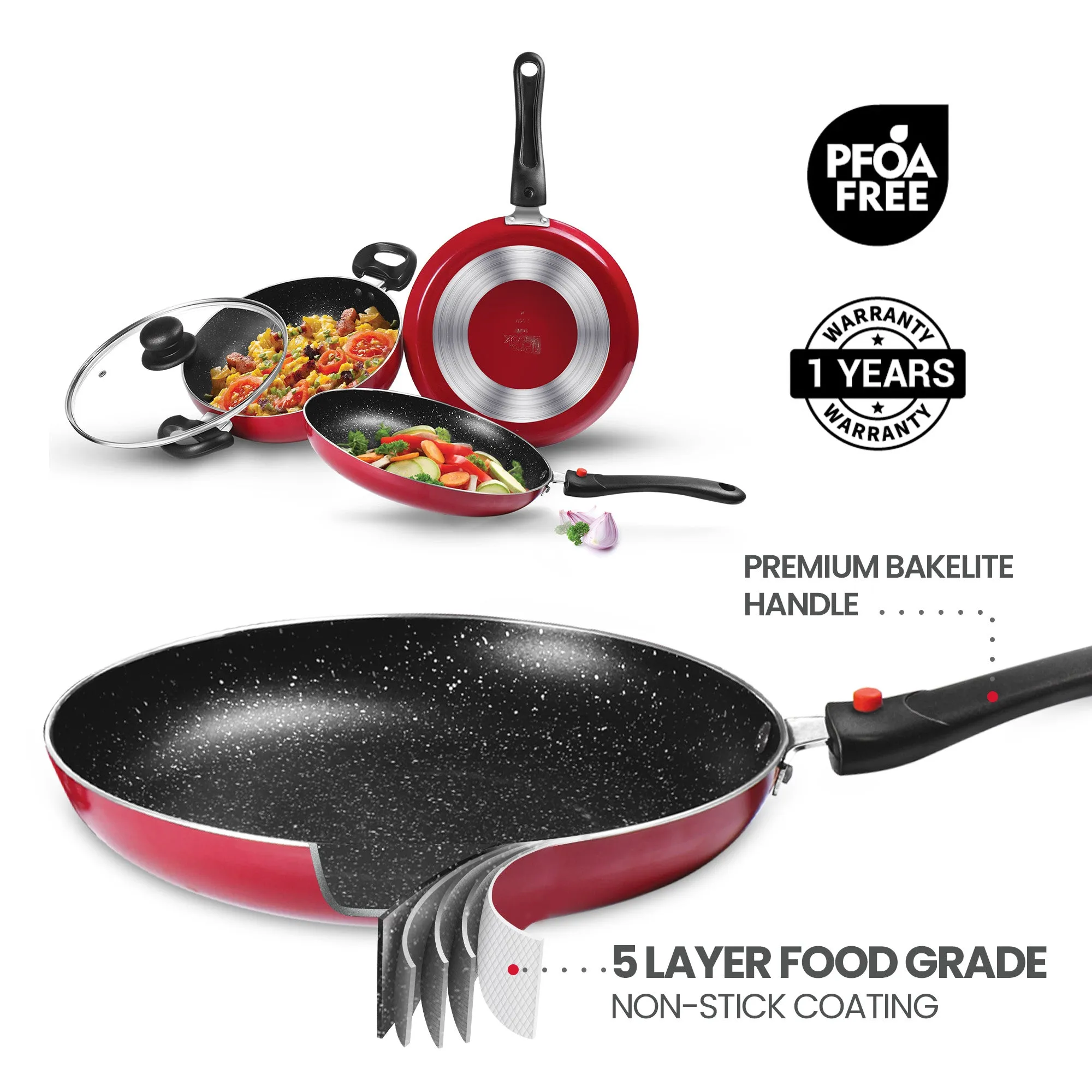 Kitchen Pride Cookware Set (Milton Procook)