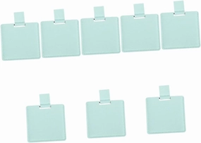 KOHARA 16 pcs Beauty Mirror Small Mirror Single Side Mirror Womens Wallets Pocket Mirror Folding Mirror Vintage Mirror Square Mirror Cosmetic Mirror Metal Miss Stainless Steel Accessories