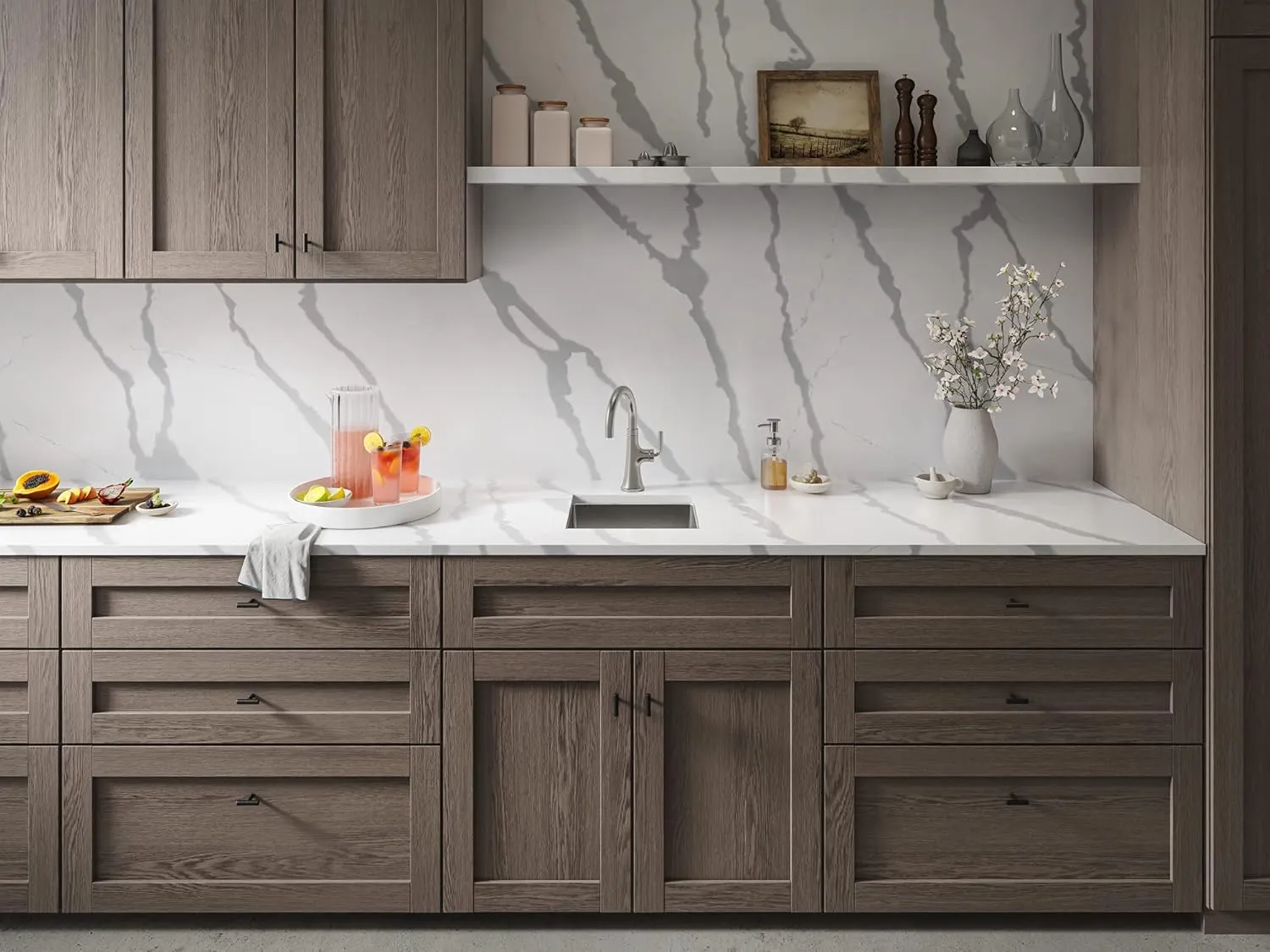 KOHLER 23767-CP Tone Single Handle Kitchen, Prep, Wet, Faucet for Bar Sink, Polished Chrome