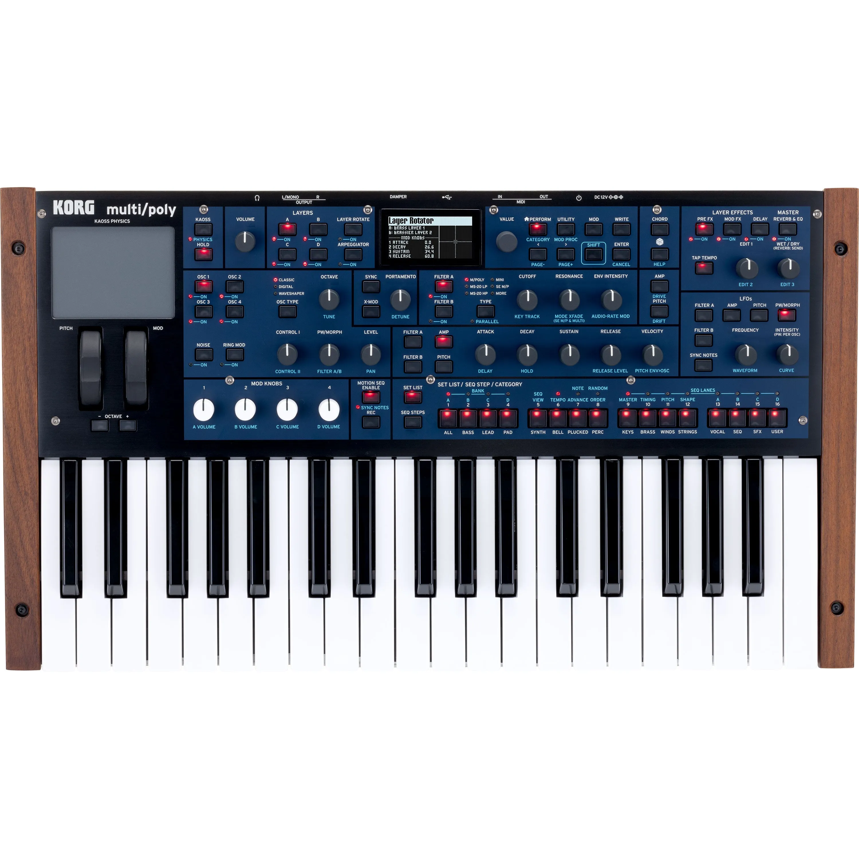 Korg Multi/Poly Analog Modeling Synthesizer