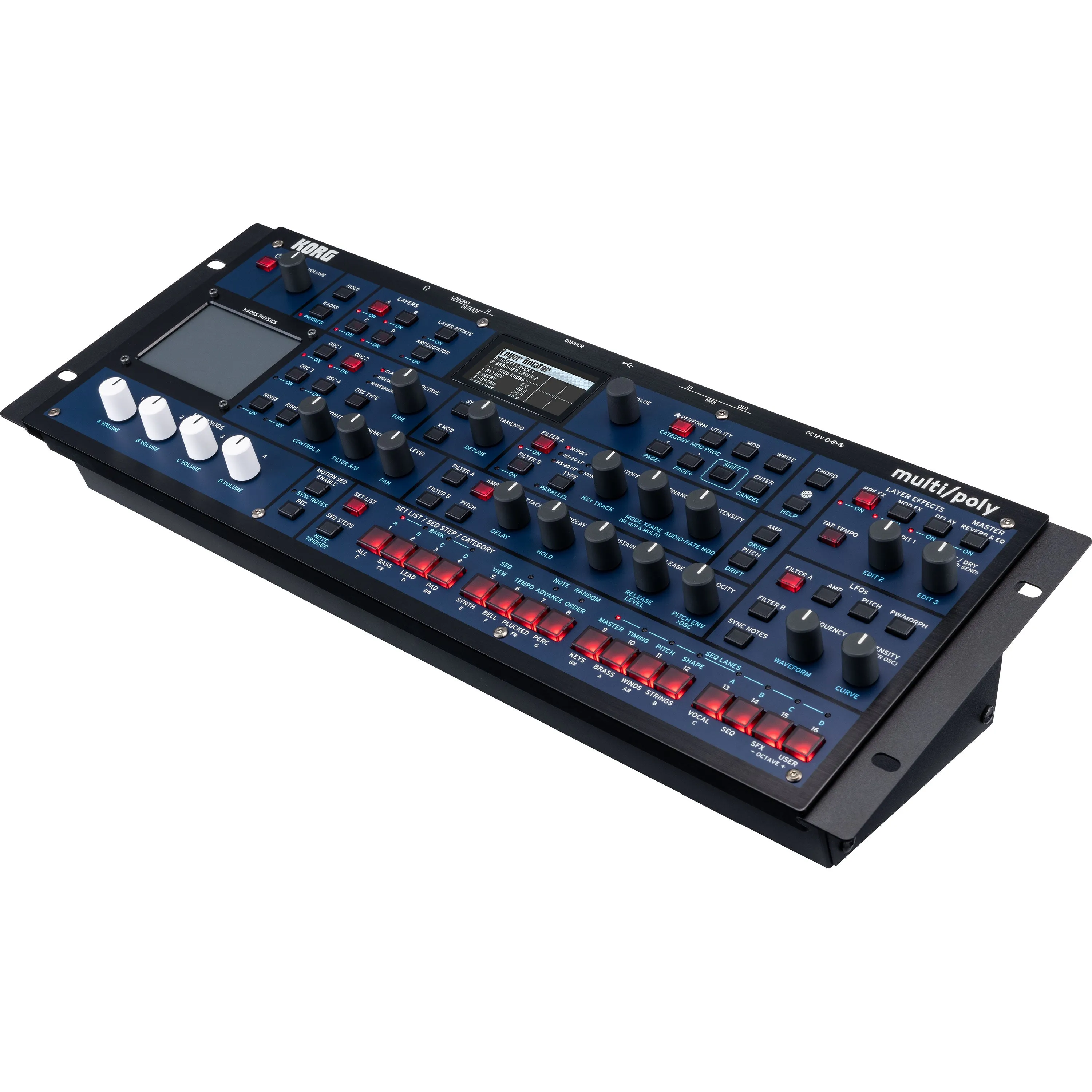 Korg Multi/Poly Module Analog Modeling Synthesizer CABLE KIT