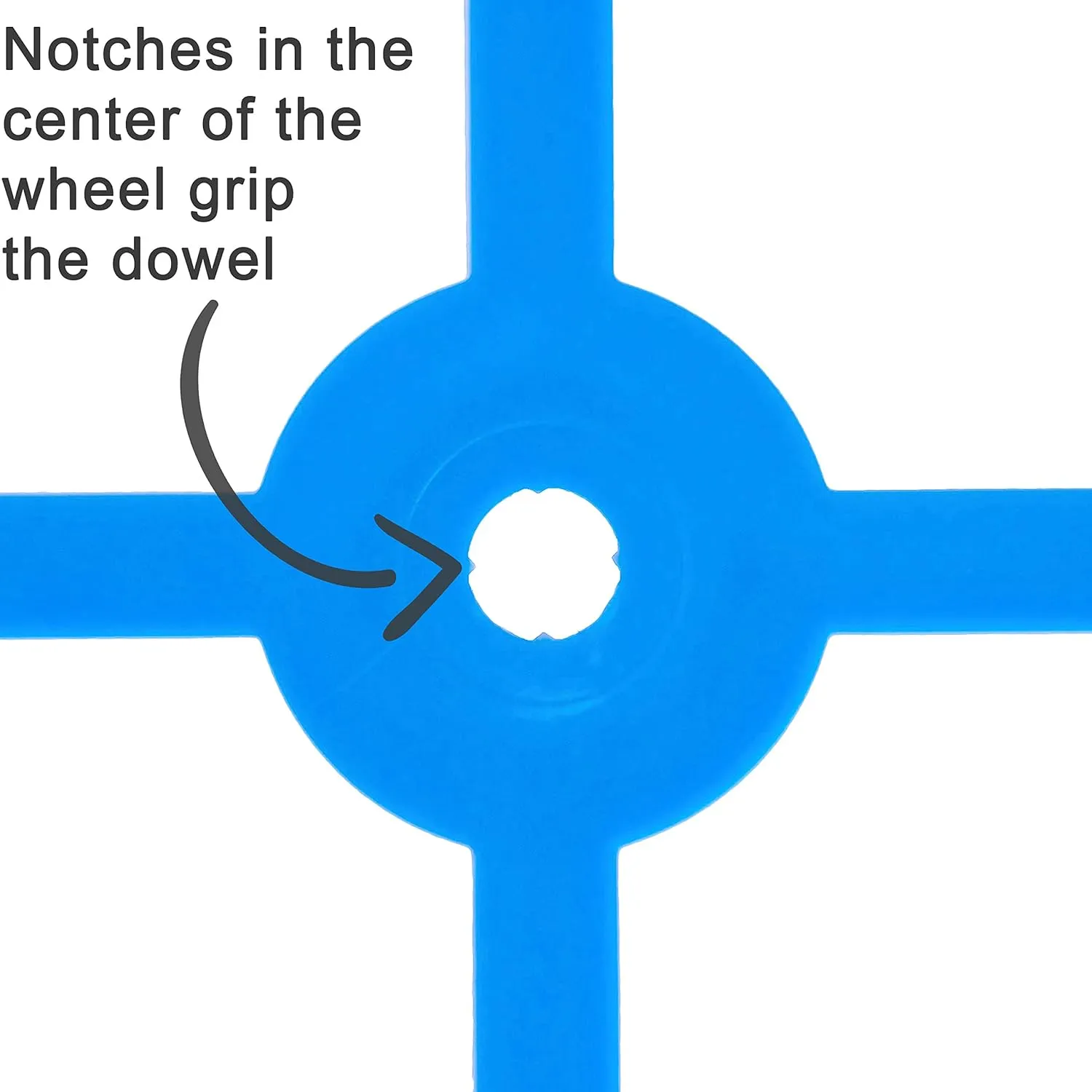 Large Plastic Toy Project Wheels and Axles, for Mousetrap Car and Rubber Band Car Projects, 20 Wheels, 20 Rubber Bands, 10 Dowels