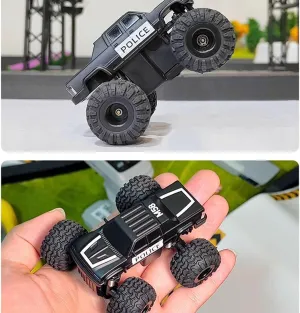 LDARC M58 RC Electric Mini Off-Road Vehicle Model, 1/58 2.4G Remote Control Car Toys, Birthday, Artistic Ornaments, Childrens & Adult Toys