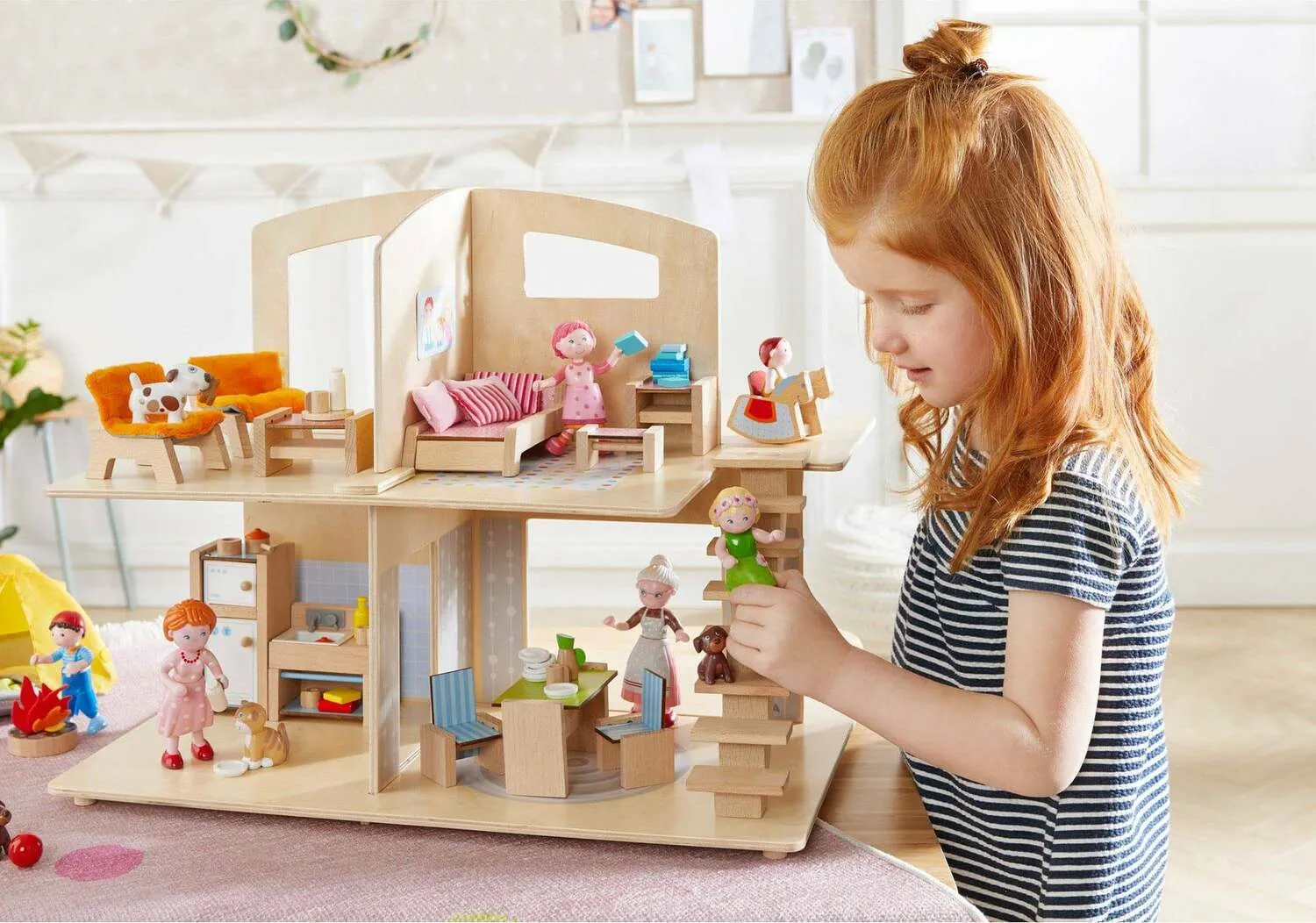 Little Friends Dollhouse City Villa