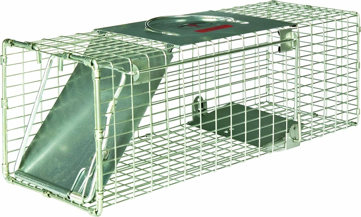 Little Giant® Single Door Live Trap | Racoon Trap | Live Animal Trap | Catches Without Injury | Galvanized Steel Mesh | 18.75 x 6.75 x 6.5 in