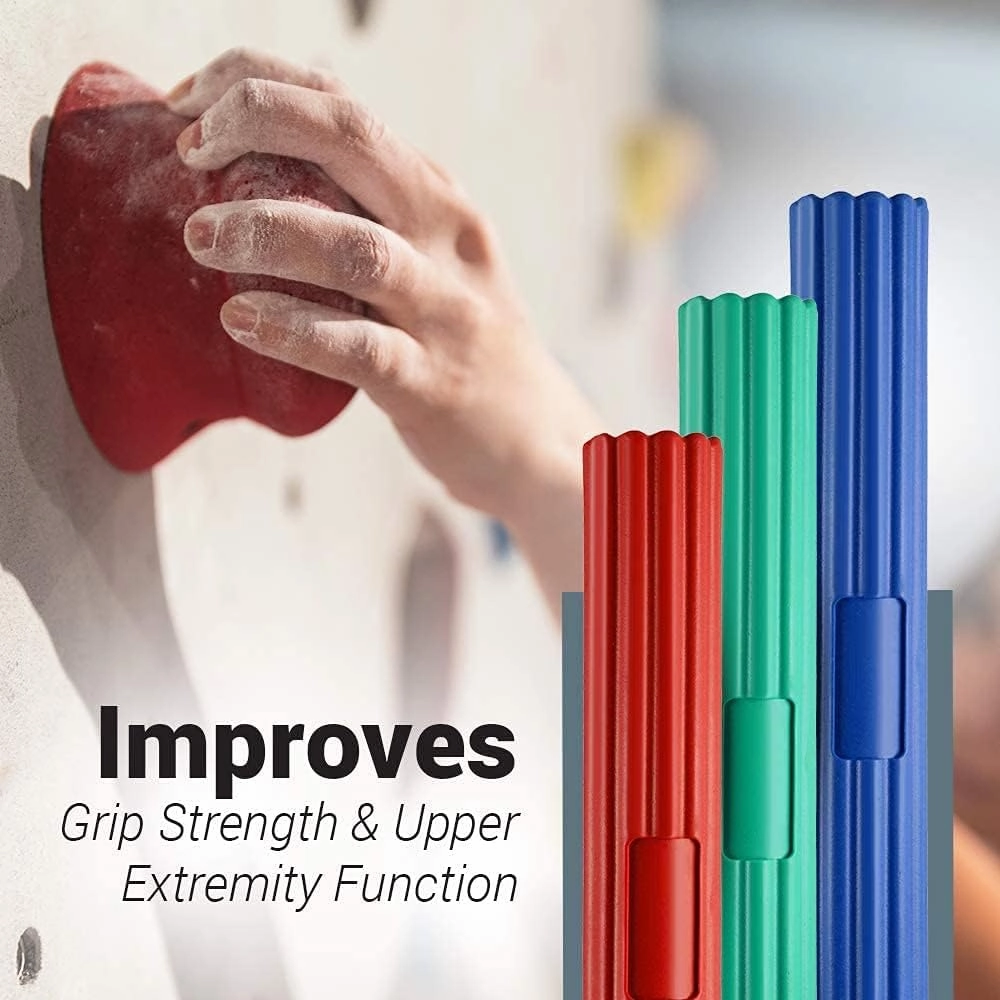 Logest Twist Hand Exerciser Bars for Physical Therapy - Relieves Tendonitis Pain & Improve Grip Strength - Tennis Elbow, Golfer's Elbow, Tendonitis, Wrist, Forearms Pain Relief Hand Therapy Bar
