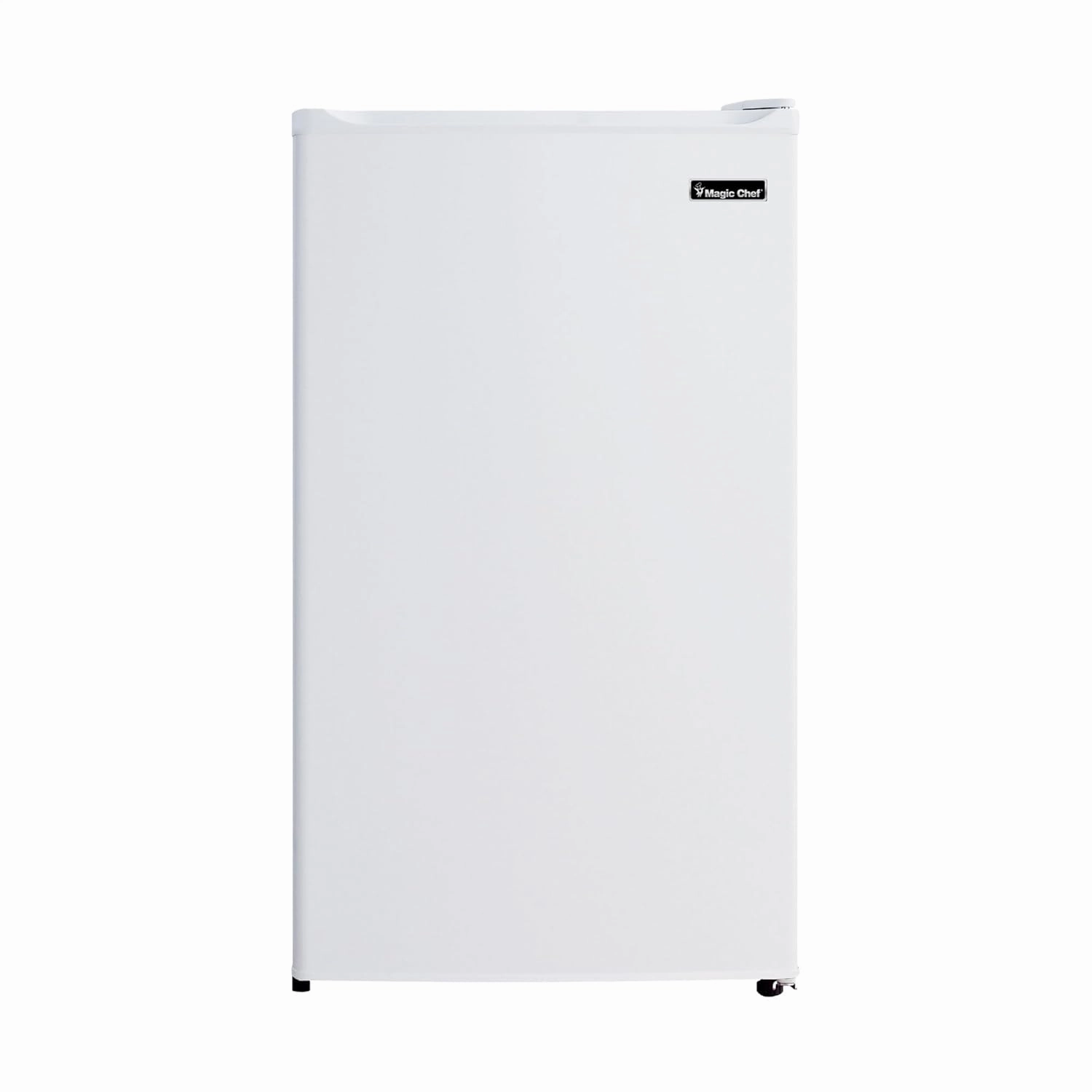 Magic Chef MCBR350W2 Compact Refrigerator with Manual Defrost, Small Refrigerator for Compact Spaces, 3.5 Cubic Feet, White