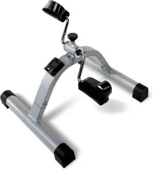 Marcy Under Desk Mini Pedal Leg and Arm Exercise Cycle with Adjustable Magnetic Resistance Physical Therapy Leg Exercisers
