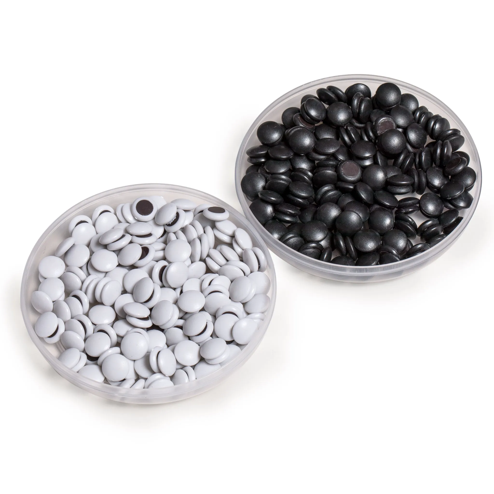 Medium Magnetic 19x19 Go Game Set Board (11") with Single Convex Stones