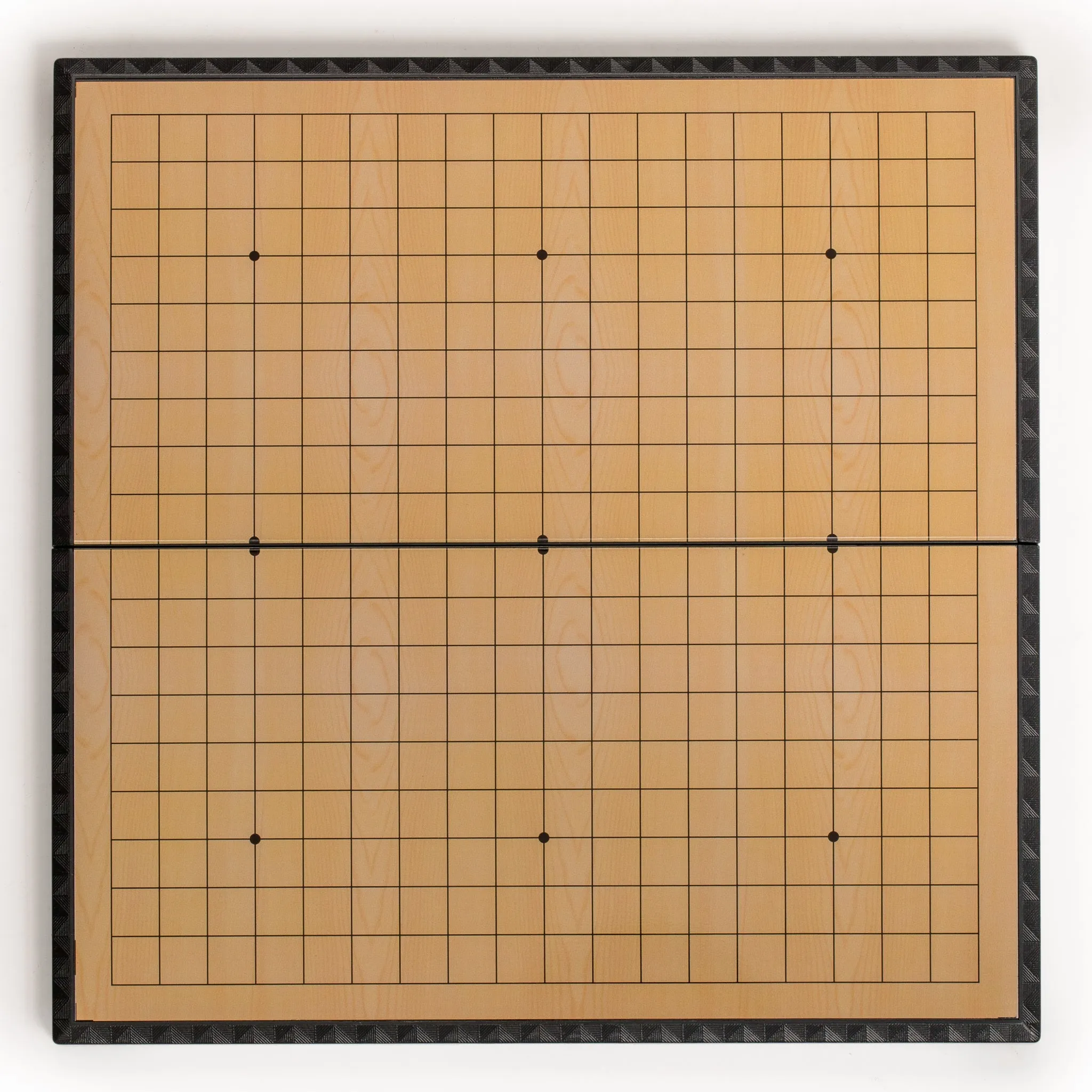 Medium Magnetic 19x19 Go Game Set Board (11") with Single Convex Stones