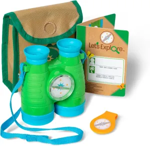 Melissa & Doug Let's Explore Binoculars & Compass Playset