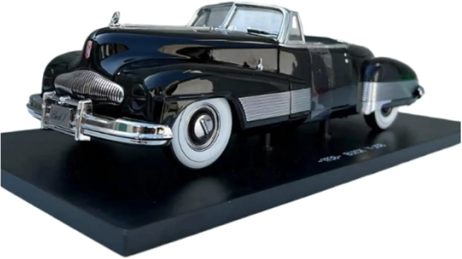 Metal Car Model 1:18 for Buick Y-Job 1938 Vintage Convertible Car Model Miniature Vehicles Collection Ornaments Die Cast Vehicles