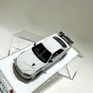 Metal Car Model 1:43 for Nissan BNR34 2021 Highly Simulated Static Vehicle Resin Car Model Collection Ornaments Die Cast Vehicles