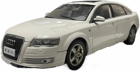 Metal Car Model 1:18 for Audi A6L C6 2005-2008 Sedan Classics Souvenir Cars Model Replica Vehicles Collection Die Cast Vehicles