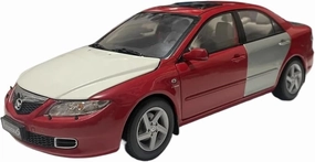 Metal Car Model 1:18 for FAW Mazda 6 Simulation Alloy Static Car Model Classics Vehicles Collection Souvenir Die Cast Vehicles