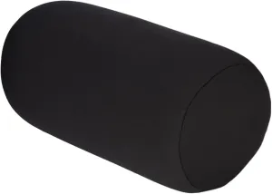 Microbead Roll Pillow, Comfort Squish Tube Bolster Cushion, Microbead Neck Pillow, Neck Back Support Tube Roll Pillow (Black)